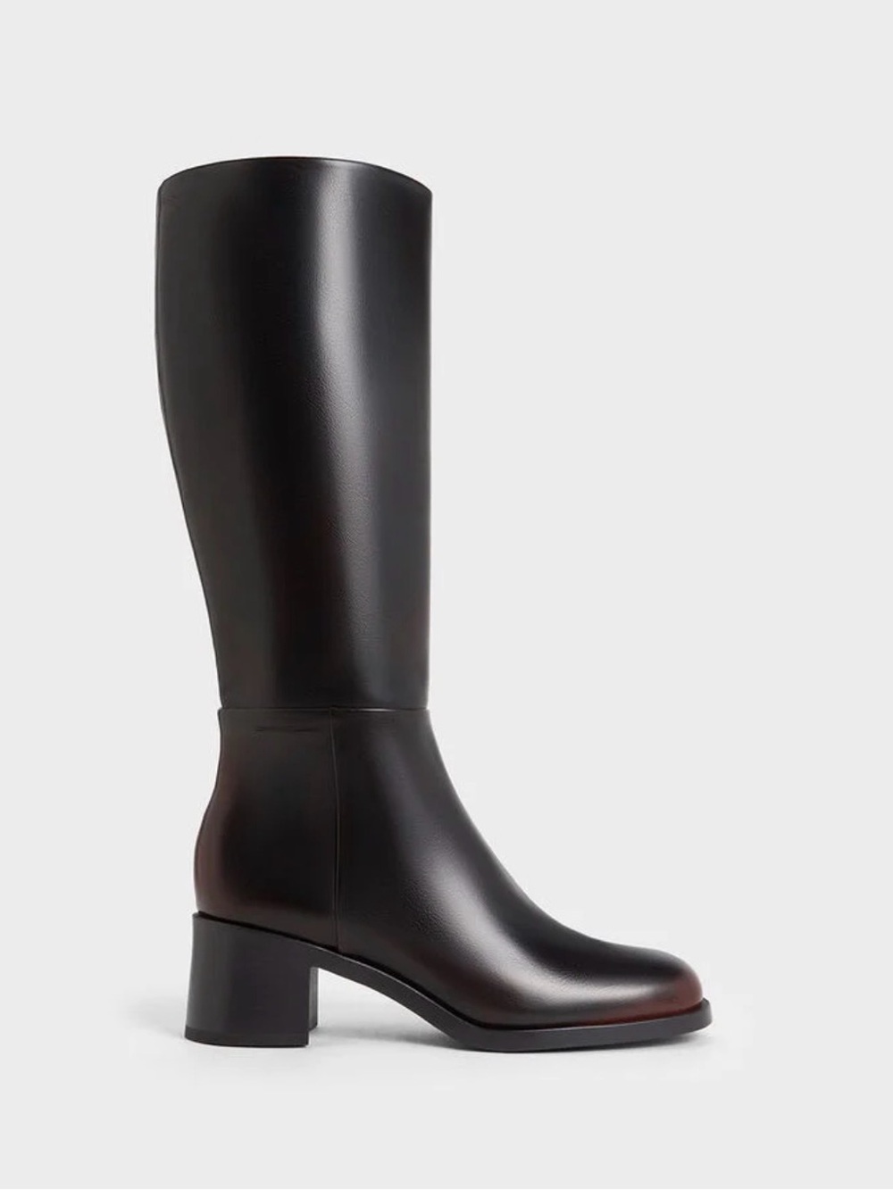 Louise Block-Heel Knee-High Boots